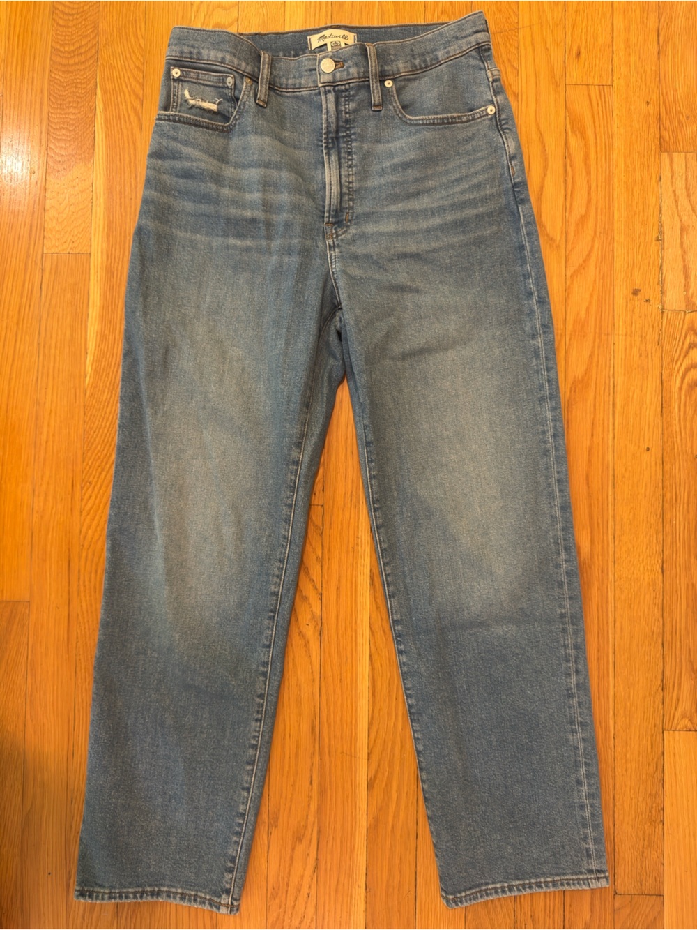 Madewell The Perfect Straight Vintage Jean